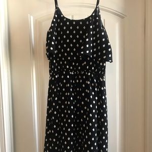 Cute Black and White Elle Dress Size XS